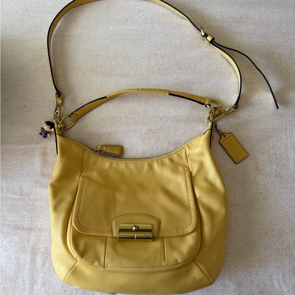 Coach Yellow Crossbody Bag